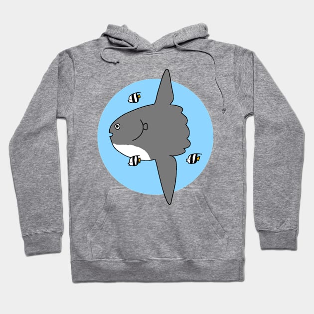 Just Keep Swimming Hoodie by Jacfruit